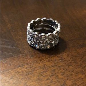 Chloe & Isabel stackable ring set